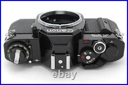 NEAR MINT Canon AV-1 Black 35mm SLR Film Camera FD 50mm f1.8 Lens from Japan