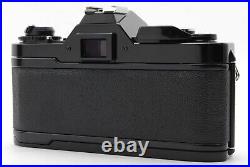 NEAR MINT Canon AV-1 Black 35mm SLR Film Camera FD 50mm f1.8 Lens from Japan