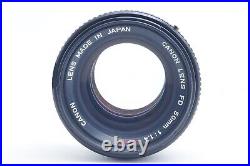 NEAR MINT Canon F-1 Late SLR Film Camera +FD 50mm f/1.4 S. S. C SSC From JAPAN