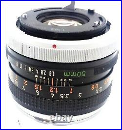 NEAR MINT Canon FTb QL 35mm SLR Film Camera FD 50mm F1.8 Lens From JAPAN