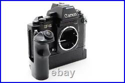 NEAR MINT Canon NEW F-1 AE Finder SLR 35mm Film Camera Body Winder FN JAPAN