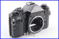 Near MINT Canon A-1 35mm Film camera Black body NEW FD 50mm f1.4 Lens JAPAN