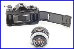 Near MINT Canon A-1 35mm SLR Film Camera FD 50mm F1.4 s. S. C. Lens From JAPAN