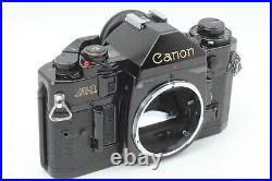 Near MINT Canon A-1 SLR Black Body Only 35mm Film Camera from Japan