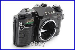 Near MINT Canon AE-1 Program 35mm Film Camera New FD 50mm F1.8 Lens From JAPAN