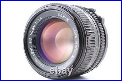 Near MINT Canon AE-1 silver 35m Film Camera Body NEW FD 50mm f1.4 Lens JAPAN