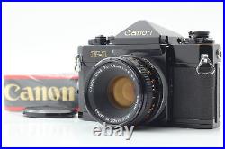 Near MINT Canon F-1 SLR Film Camera with FD 50mm F1.8 S. C. Lens From JAPAN