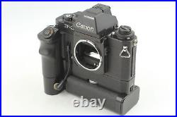 Near MINT Canon NEW F-1 AE Finder 35mm SLR Film Camera Body From JAPAN