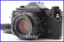 Top MINT Canon A-1 A1 SLR Film Camera body New FD NFD 50mm f/1.4 Lens JAPAN