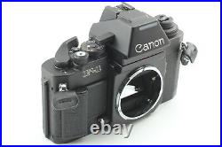 Top Mint S/N 299562 Canon New F-1 AE Finder SLR 35mm Film Camera From JAPAN