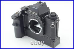 Unused Canon NEW F-1 AE Finder 35mm Film Camera NFD 50mm f1.4 Lens From JAPAN
