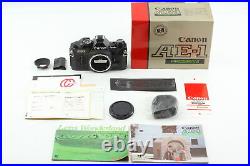 Unused in Box Canon AE-1 Program black SLR 35mm film Camera body From JAPAN
